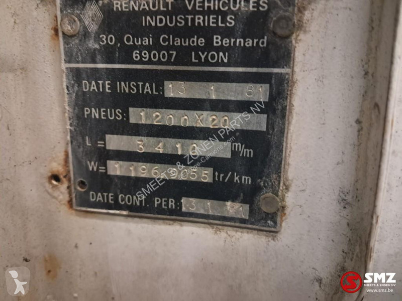 Запчасти для грузовика Renault Occ Cabine...