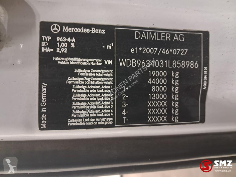 Piese camioane Mercedes Occ Cabine Mercedes...