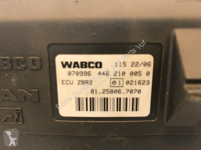 Reservedele til lastbil MAN 81.25806-7070 ECU ZBR2