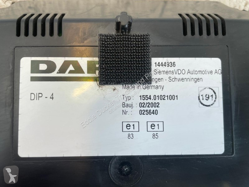 قطع غيار الآليات الثقيلة DAF 1444936 INSTUMENT...