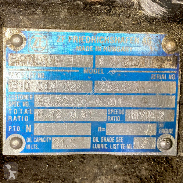 Reservdelar lastbilar MAN SÜ 313 (01.75-)