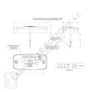 Reservdelar lastbilar Universal Clignotant...