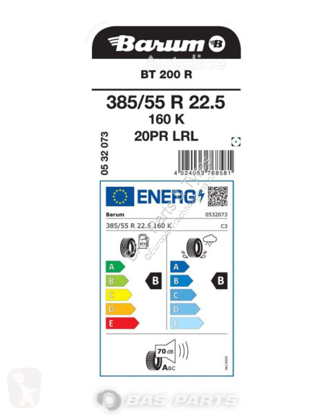 Reservdelar lastbilar Barum 385/55R22.5 BT200 R...