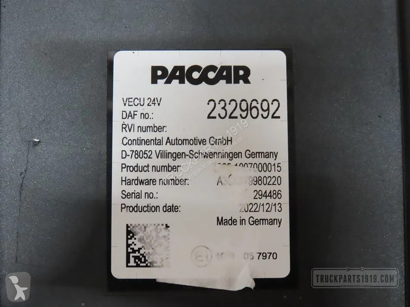 Pièces poids lourds DAF 2329692 VECU Regeleenheid