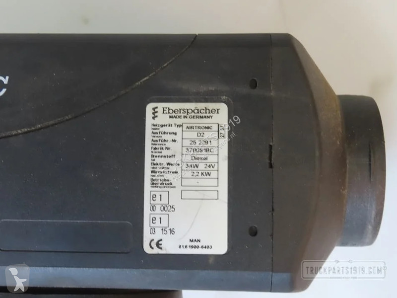 Reservdelar lastbilar MAN Heating, Ventilation...