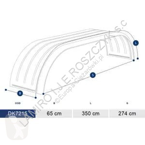 Reservdelar lastbilar  Garde-boue 2 AXLES pour...