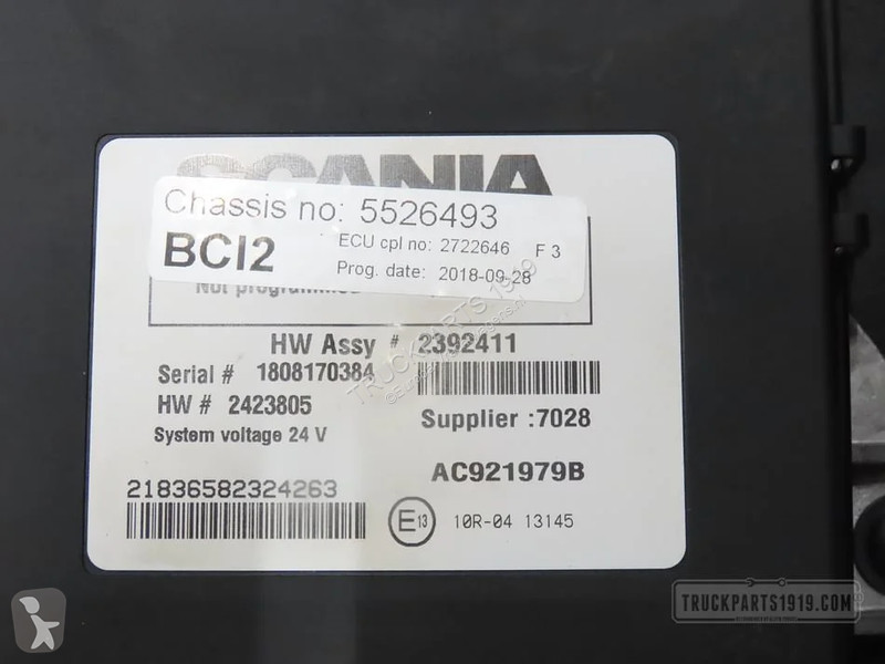 Reservdelar lastbilar Scania lectrical System...