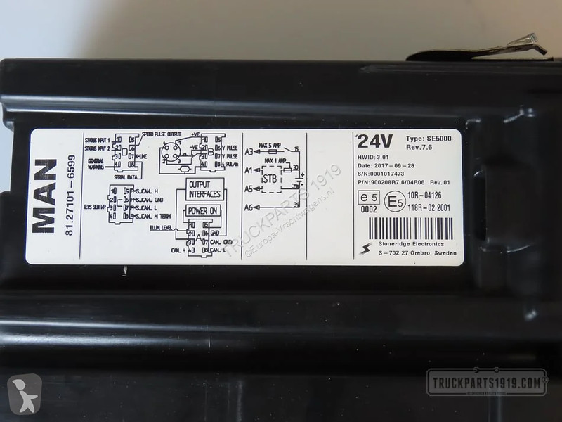 Reservdelar lastbilar MAN Electrical System...