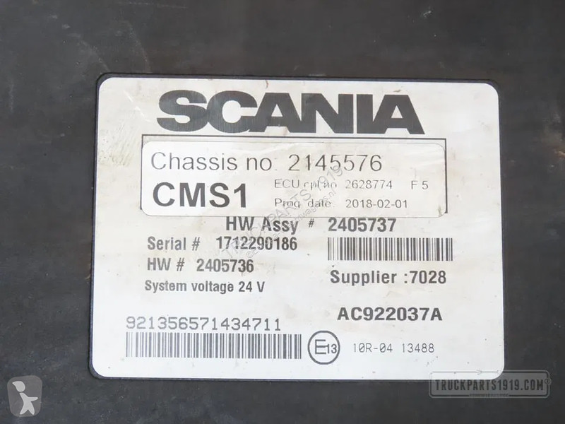 Reservdelar lastbilar Scania 2628774 MS1...
