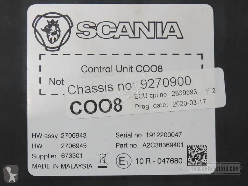 Reservdelar lastbilar Scania 28395 | COO8...