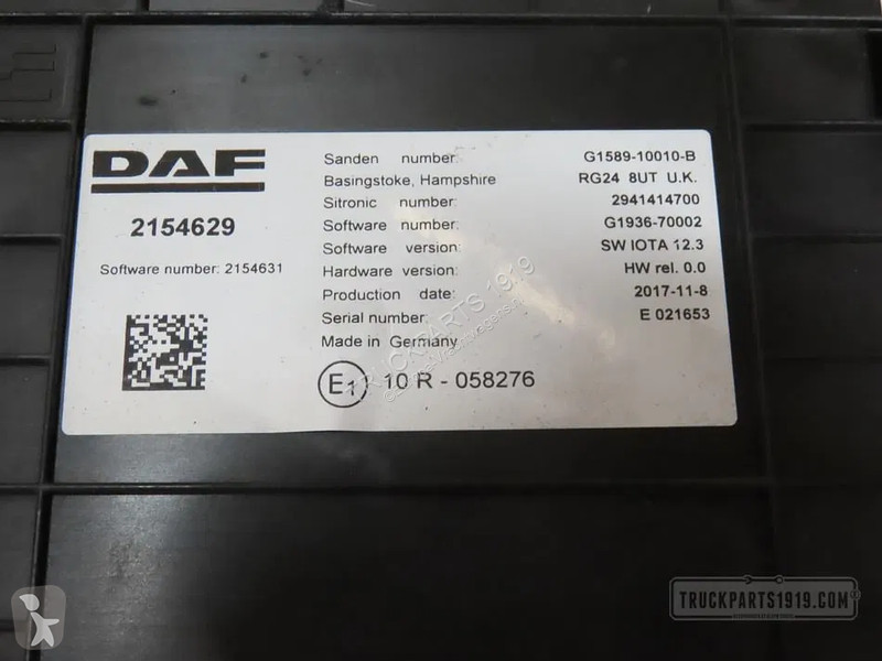 Reservdelar lastbilar DAF 2154629 climate...