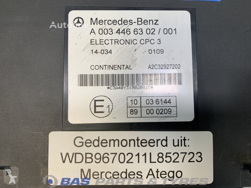 Reservdelar lastbilar Mercedes Unité de...