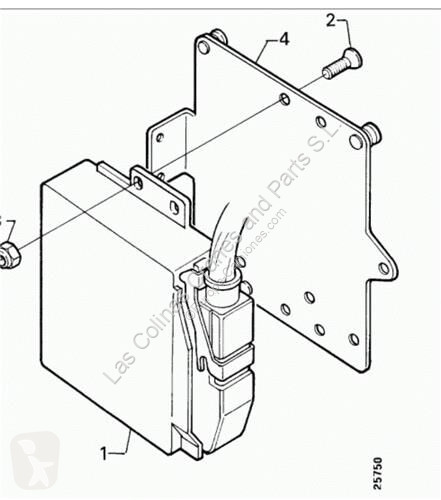 قطع غيار الآليات الثقيلة Scania Fixations PLACA...
