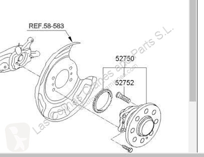 قطع غيار الآليات الثقيلة KIA Moyeu 527500U000...