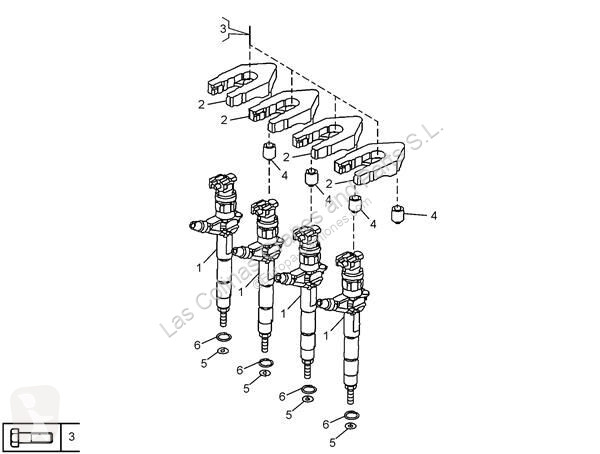 قطع غيار الآليات الثقيلة Renault Injecteur...