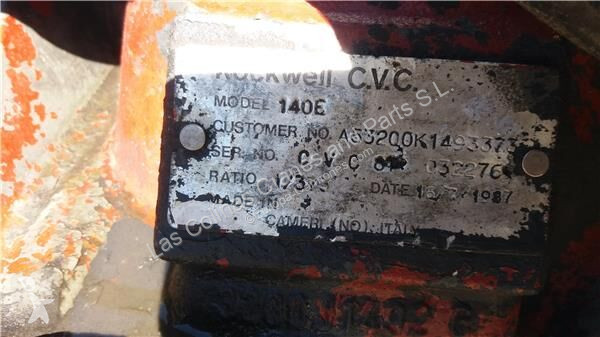 قطع غيار الآليات الثقيلة Volvo Différentiel...