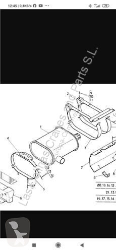 قطع غيار الآليات الثقيلة Renault Pot...