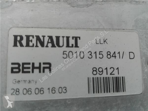 قطع غيار الآليات الثقيلة Renault Refroidisseur...