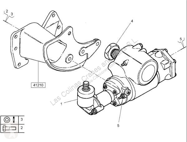 قطع غيار الآليات الثقيلة Renault Direction...