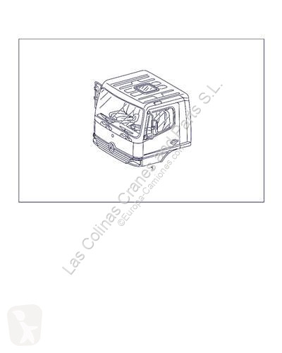 قطع غيار الآليات الثقيلة Mercedes Cabine A 973...