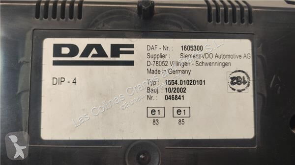 قطع غيار الآليات الثقيلة DAF Tableau de bord...
