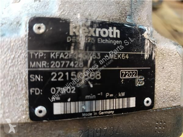 قطع غيار الآليات الثقيلة MAN Pompe hydraulique...