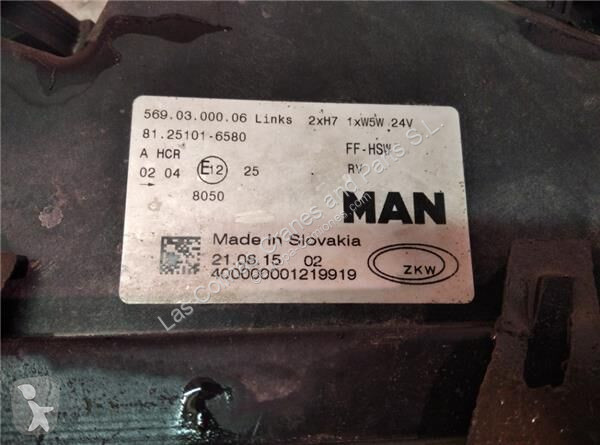 قطع غيار الآليات الثقيلة MAN Phare pour camion