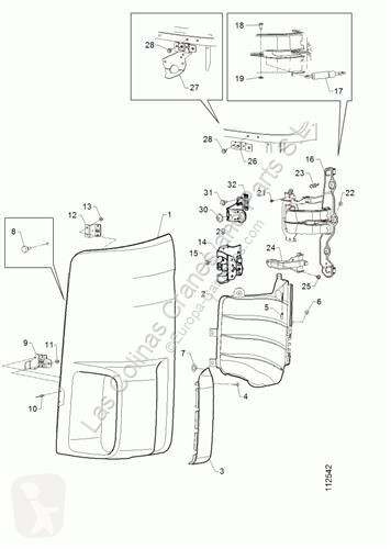 قطع غيار الآليات الثقيلة Scania Revêtement...