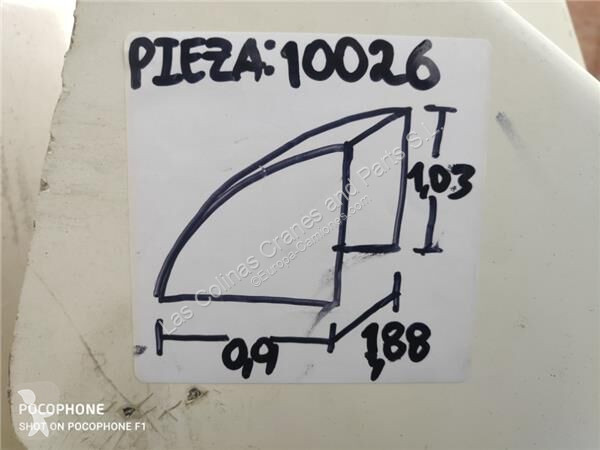 Teherautó-alkatrészek  Aileron pour camion