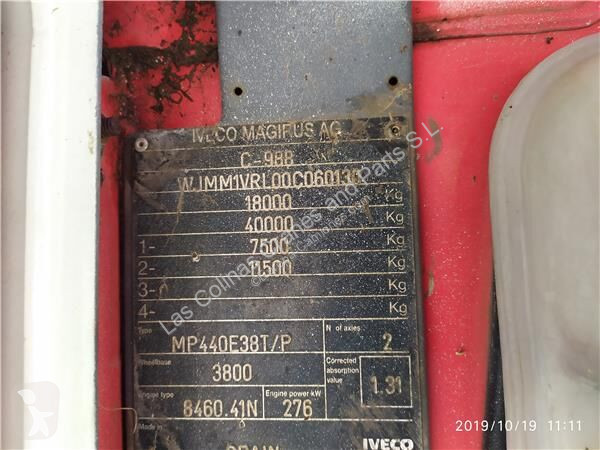 قطع غيار الآليات الثقيلة Iveco Cabine 500321056...