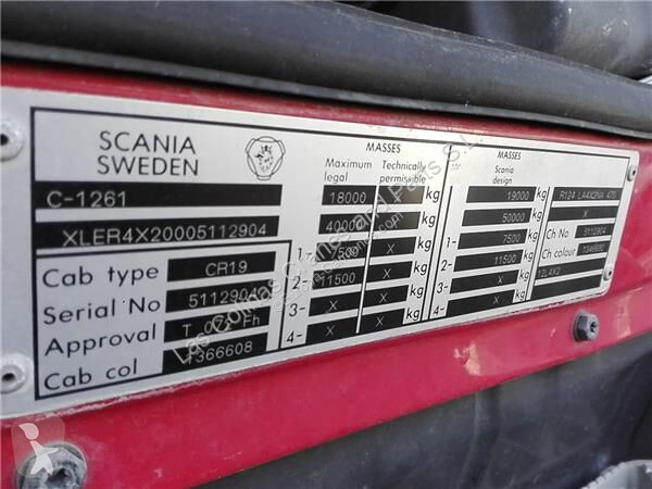 قطع غيار الآليات الثقيلة Scania Cabine pour camion