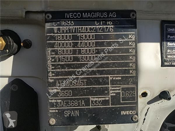 قطع غيار الآليات الثقيلة Iveco Cabine 504287244...