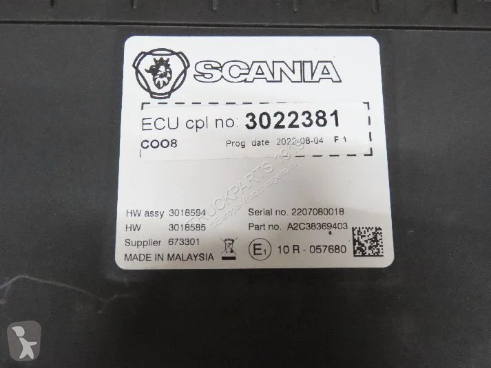 Vrachtwagenonderdelen Scania 3022381 COO8...