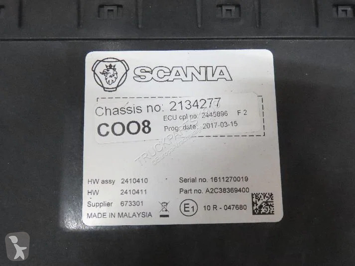 قطع غيار الآليات الثقيلة Scania 2445896 COO8...