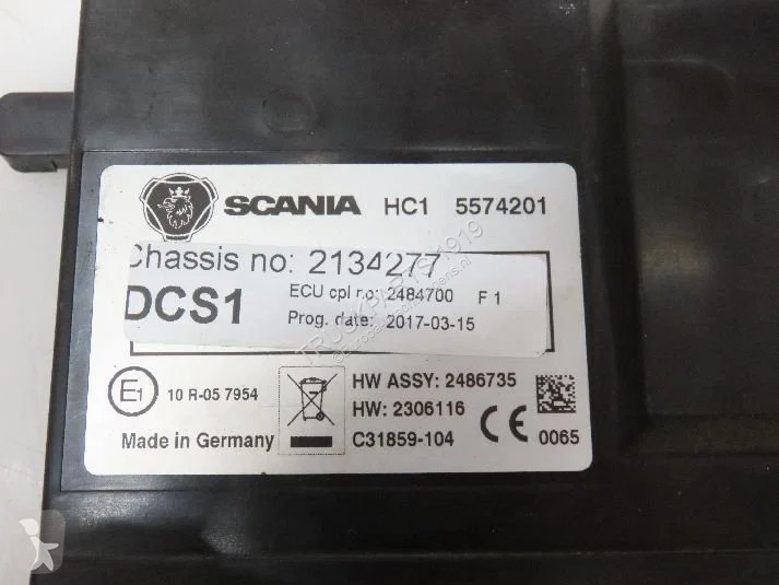 Scania 2484700 DC1 regeleenheid cania truck part