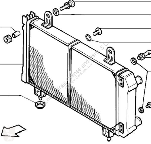 قطع غيار الآليات الثقيلة  Radiateur de...
