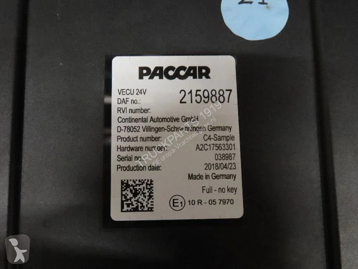 Pièces poids lourds Continental 2159887 VECU...