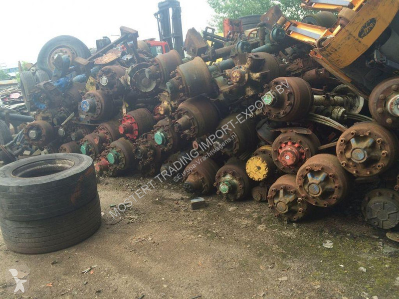 قطع غيار الآليات الثقيلة  50 Axles semi-trailer...