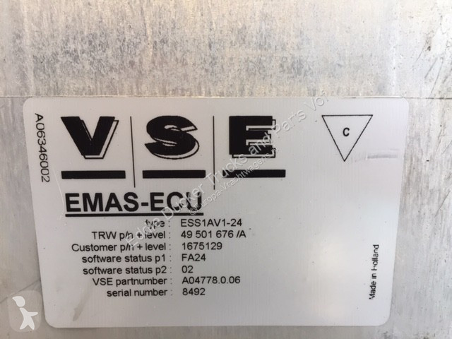 قطع غيار الآليات الثقيلة DAF 1675129 E-MAS ECU...