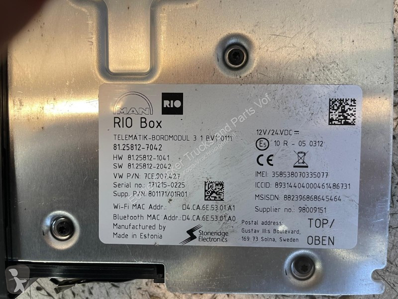 Vrachtwagenonderdelen MAN 81.812-7042 RIOBOX...