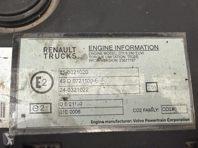قطع غيار الآليات الثقيلة Renault  DTI 8 Step E