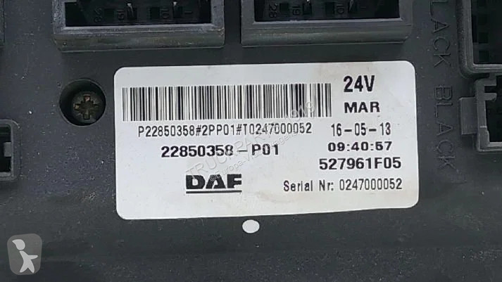 قطع غيار الآليات الثقيلة DAF 1714274 Centrale...