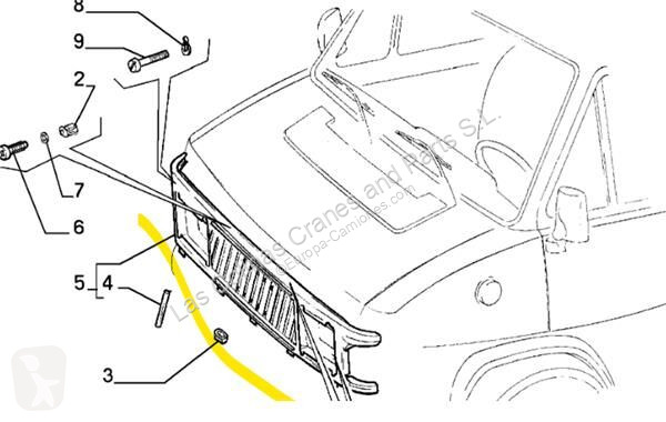 قطع غيار الآليات الثقيلة Citroën Calandre de...