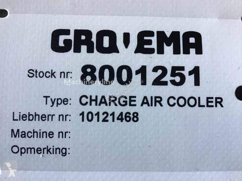 قطع غيار الآليات الثقيلة Liebherr Charge Air...