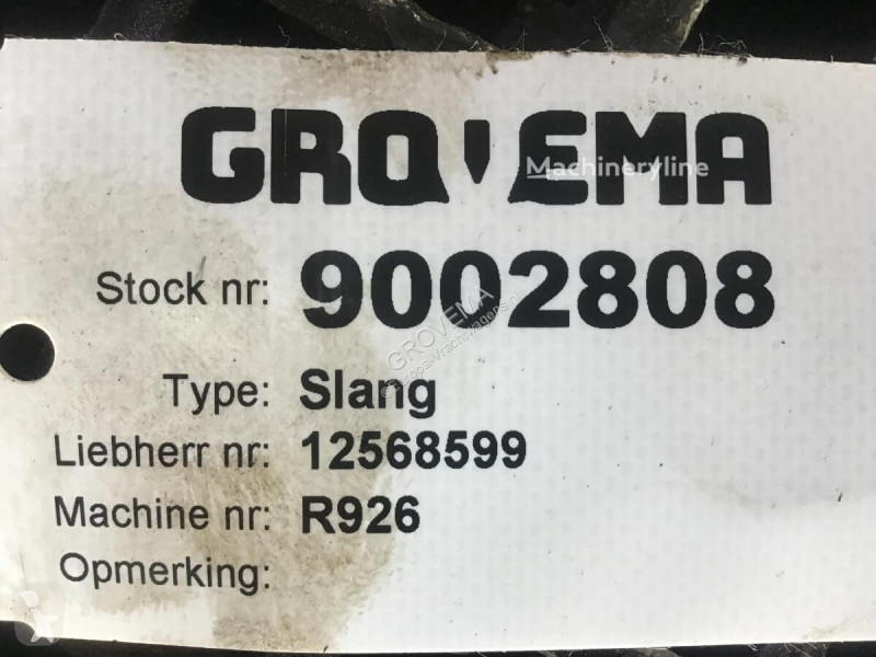 قطع غيار الآليات الثقيلة Liebherr Air Hose