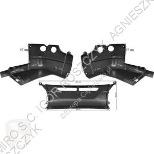 قطع غيار الآليات الثقيلة Scania 5 R PARE-CHOCS...