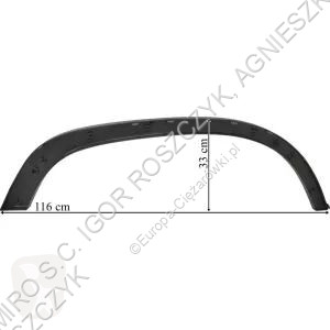 قطع غيار الآليات الثقيلة Iveco FH4 LH MUDGUARD...