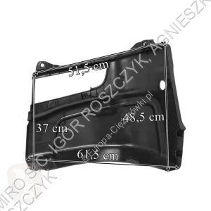 قطع غيار الآليات الثقيلة Scania HIGH BUMPER RH