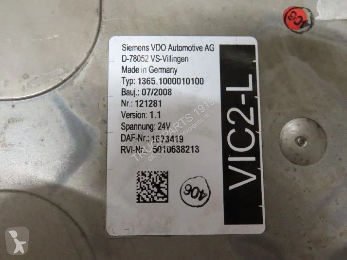 قطع غيار الآليات الثقيلة DAF Electrical System...