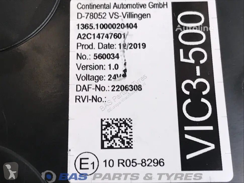 Repuestos para camiones DAF VIC3
